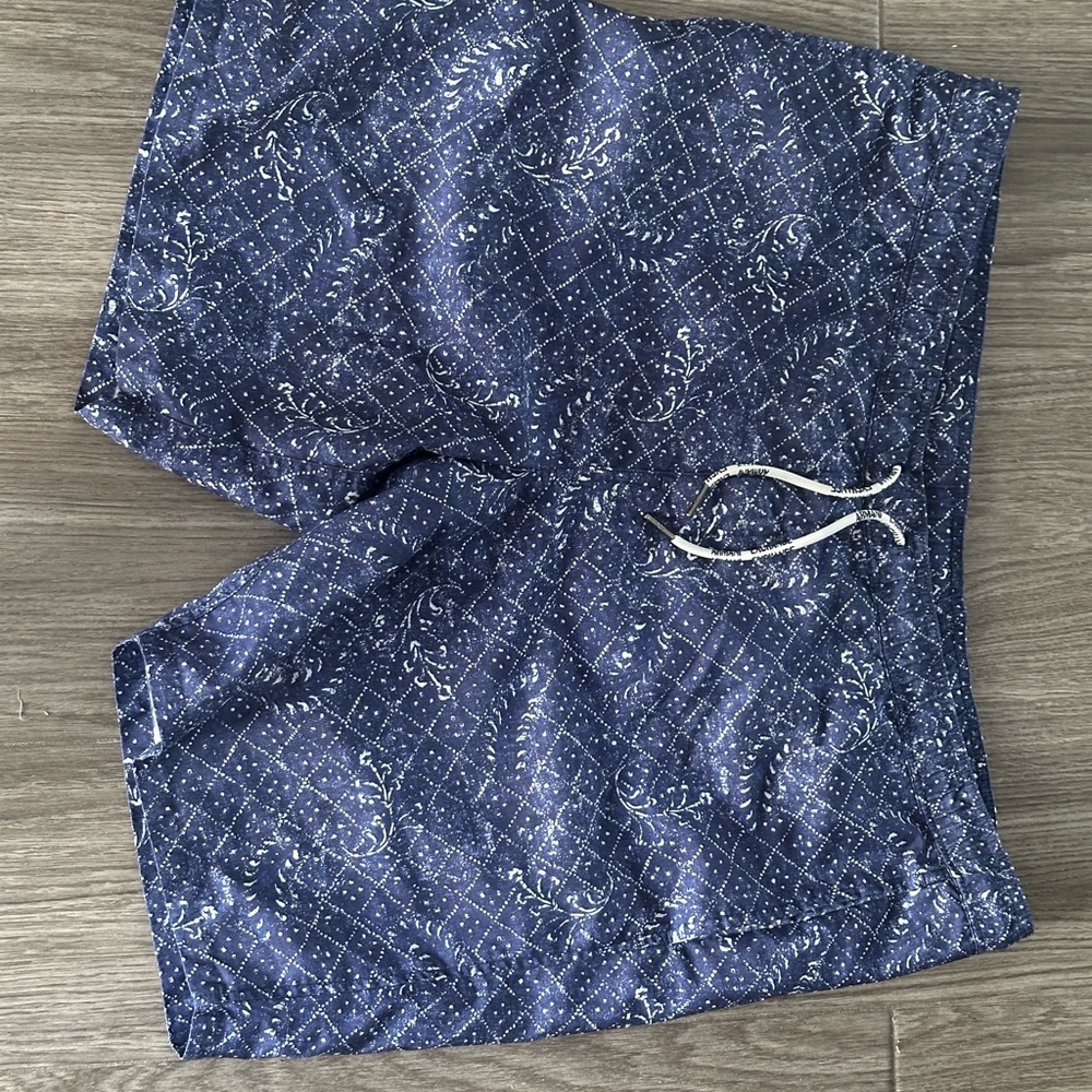 Armani exchange Navy Patterned Swim Shorts